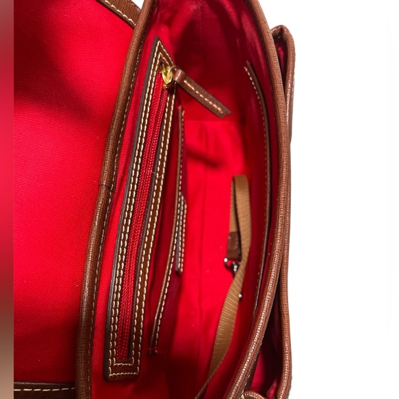 Dooney & Bourke Saffiano Leather Small Safari Crossbody Bag with Defect 0147 - Picture 13 of 13